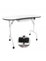 Folding desk 4031 white + bag