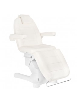 ELEKTRINĖ KOSMETINĖ KĖDĖ. A-207 WHITE/IVORY (4 VARIKLIAI)