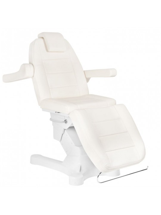 КРІСЛО КОСМЕТИЧНЕ ЕЛЕКТРО. A-207 WHITE/IVORY (4 ДВИГУНИ)