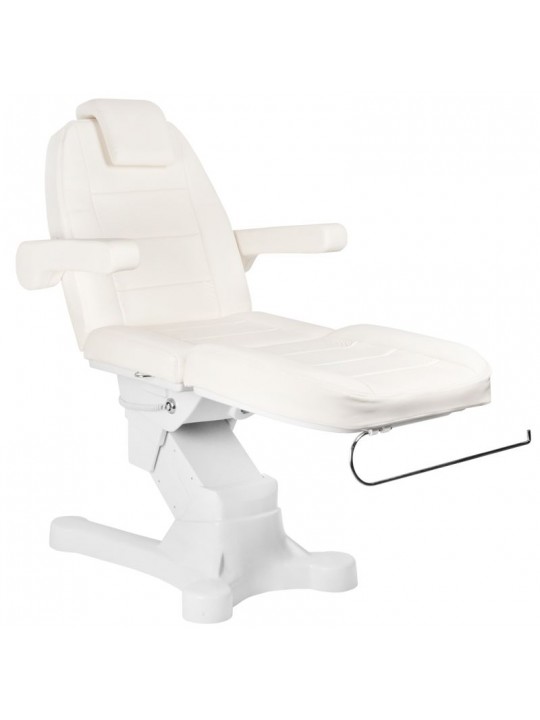 КРІСЛО КОСМЕТИЧНЕ ЕЛЕКТРО. A-207 WHITE/IVORY (4 ДВИГУНИ)