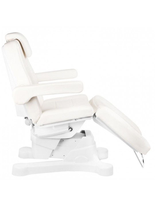 КРІСЛО КОСМЕТИЧНЕ ЕЛЕКТРО. A-207 WHITE/IVORY (4 ДВИГУНИ)