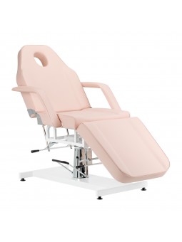 Fotel kosmetyczny hyd. Basic 210 różowy