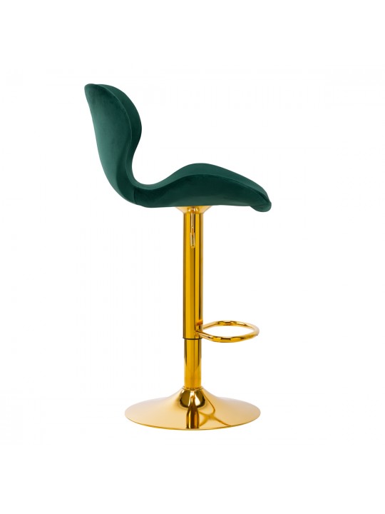 4Rico Bar stool QS-B15, green velvet