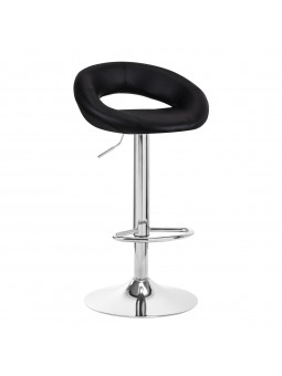 4Rico QS-B10 eco bar stool, black leather