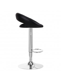 4Rico QS-B10 eco bar stool, black leather