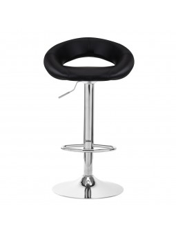 4Rico QS-B10 eco bar stool, black leather