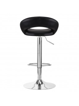 4Rico QS-B10 eco bar stool, black leather