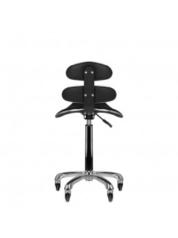 Roll speed kosmetinė taburetė AM-880, juoda, aukšta