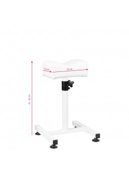 Podnóżek do pedicure 117 biały