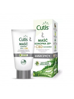 CUTIS Ł - PSORIASIS kender kenőcs 20% + CBD 120 ml