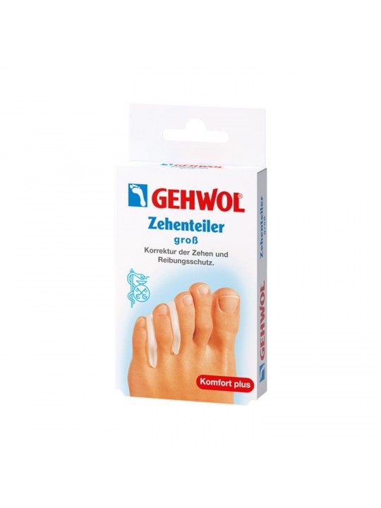 GEHWOL Ein großer Fingersplitter.