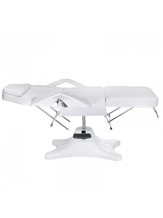 Scaun cosmetic hidraulic BD-8222 Alb