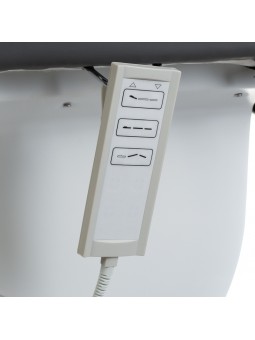 Elektryczny fotel kosmetyczny Bologna BG-228 szary