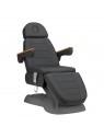 Fotel kosmetyczny elektryczny SILLON Lux 273b 3 silniki szary, szara podstawa