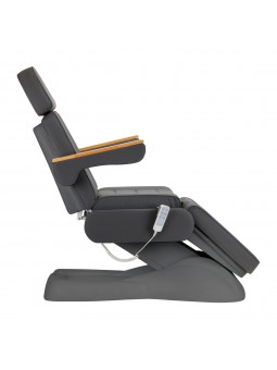 Elektrické kosmetické křeslo SILLON Lux 273b, 3 šedé motory, šedá základna