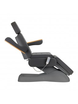 Elektrické kosmetické křeslo SILLON Lux 273b, 3 šedé motory, šedá základna