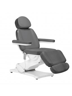 Elektrické kosmetické křeslo SILLON CLASSIC, 3 motory, šedé