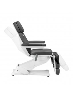 Elektrické kosmetické křeslo SILLON CLASSIC se 2 pedi motory, šedé