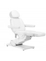 Elektryczny fotel kosmetyczny SILLON CLASSIC 4 silniki z kołyską biały