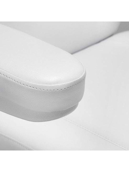 Elektryczny fotel kosmetyczny SILLON CLASSIC 3 silniki z kołyską pedi biały