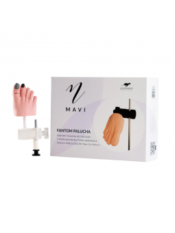 Toe phantom for exercises with replaceable nail plates - Mavi-Go DaVinci podiatry toe