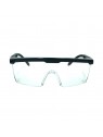 Clear Google-type safety glasses