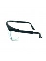 Clear Google-type safety glasses