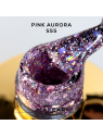 Makear 8 мл гібридний лак- Pink Aurora S55