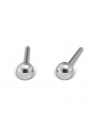 Studex System 75 Silver Ball Earrings 3mm