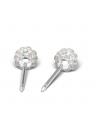 Studex System 75 Ball earrings with rhinestones 4.5 mm