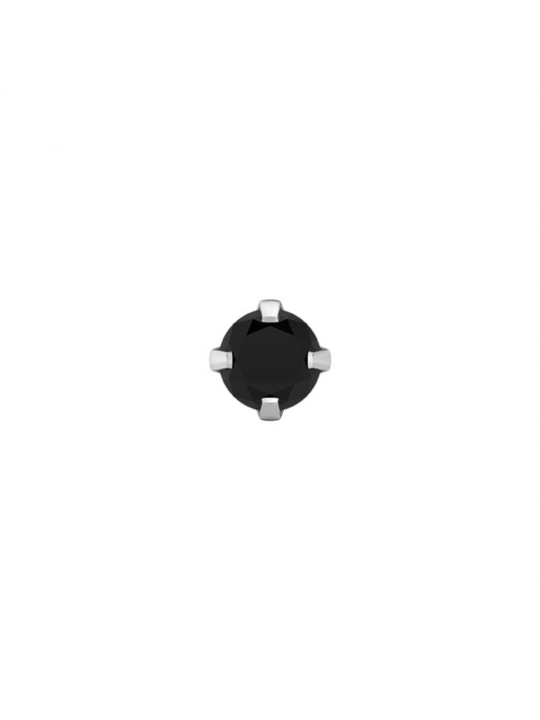 Náušnice Studex System 75 Cubic Zirconia Black 4mm