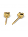 Studex System 75 Heart Earrings Gold 4mm