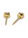 Studex System 75 Herz Ohrringe Gold 4mm