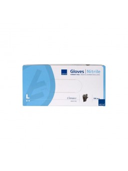 ABENA Nitrile Gloves Classic Gloves Black розмір. L 100 шт