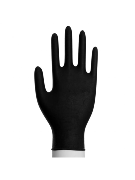 ABENA Rękawice Nitrylowe Gloves Classic Czarne roz. L 100 szt