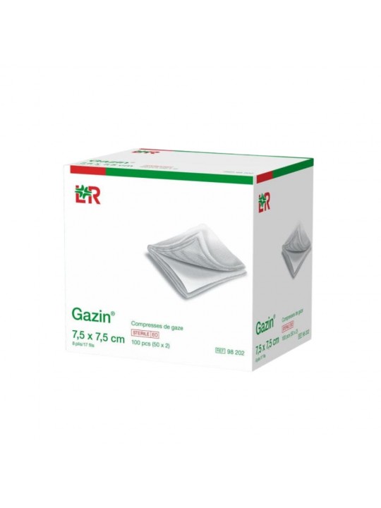 Lohmann & Rauscher Compress with sterile gauze 7.5 x 7.5 pack 3 pcs.