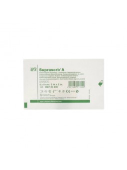 Lohmann & Rauscher Suprasorb A, calcium alginate dressing 5 x 5 1 pc.