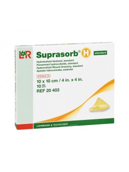 Lohmann & Rauscher Suprasorb H Hidrokolloid kötszer 10 x 10 1 db.