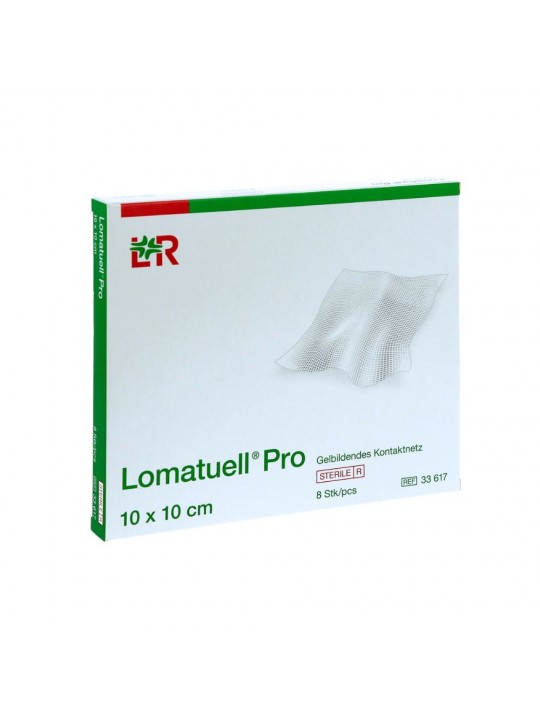 Lohmann & Rauscher Lomatuell Pro opatrunek kontaktowy z warstwą hydrokoloidową 10 x 10 1szt.