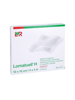 Lohmann & Rauscher Lomatuell H - tüll kenőcs kötszer 10 x 10 1 db.