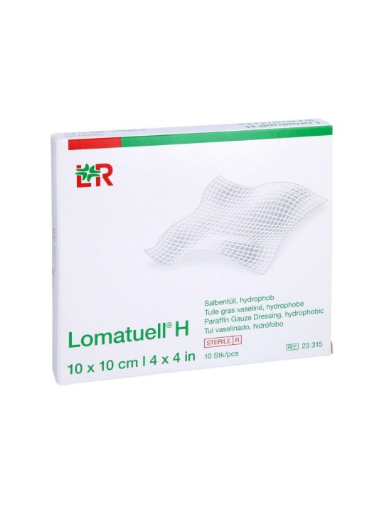Lohmann & Rauscher Lomatuell H - a 10 x 10 1st degree ointment with a thiol layer.