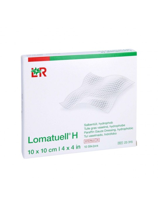 Lohmann & Rauscher Lomatuell H - pansament unguent din tul 10 x 10 1 buc.