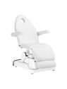 Fotel kosmetyczny elektryczny Sillon Basic 3 siln. obrotowy biały