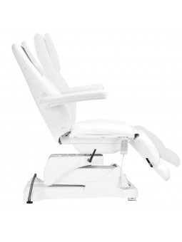 Elektrické kosmetické křeslo Sillon Basic 3 motory. otočný bílý