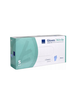 ABENA Nitrile Gloves Classic Gloves Black size. S 100 pcs