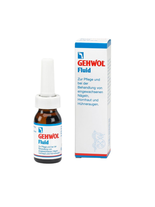 GEHWOL FLUID minkštinantis kukurūzus stiklinis buteliukas 15 ml