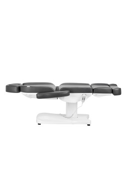 Fotel kosmetyczny elektr. Azzurro 803D 3 siln. szary