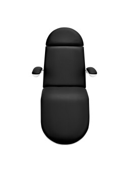 Fotel kosmetyczny elektr. 2240B Eclipse 3 siln. biało czarny