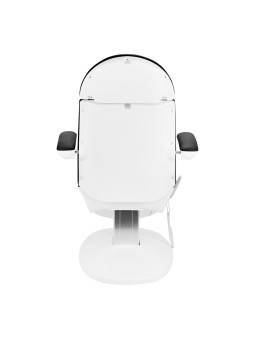 Fotel kosmetyczny elektr. 2240B Eclipse 3 siln. biało czarny