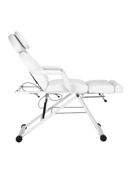 Fotel kosmetyczny Azzurro 563S pedi biały